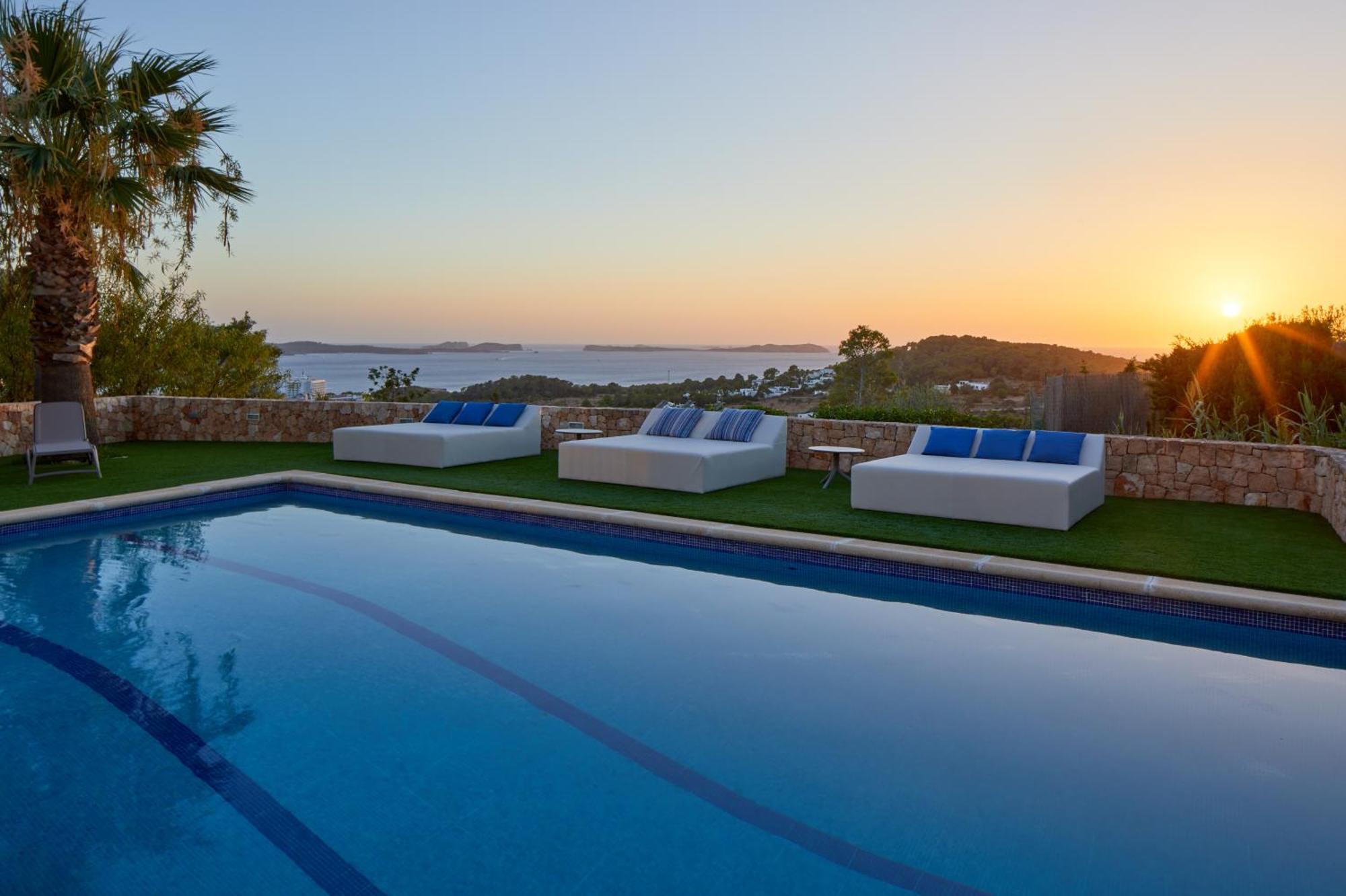 Villa Can Joan I - Fantastic Sunset Views And Family Friendly - Sant Antoni de Portmany Exterior foto