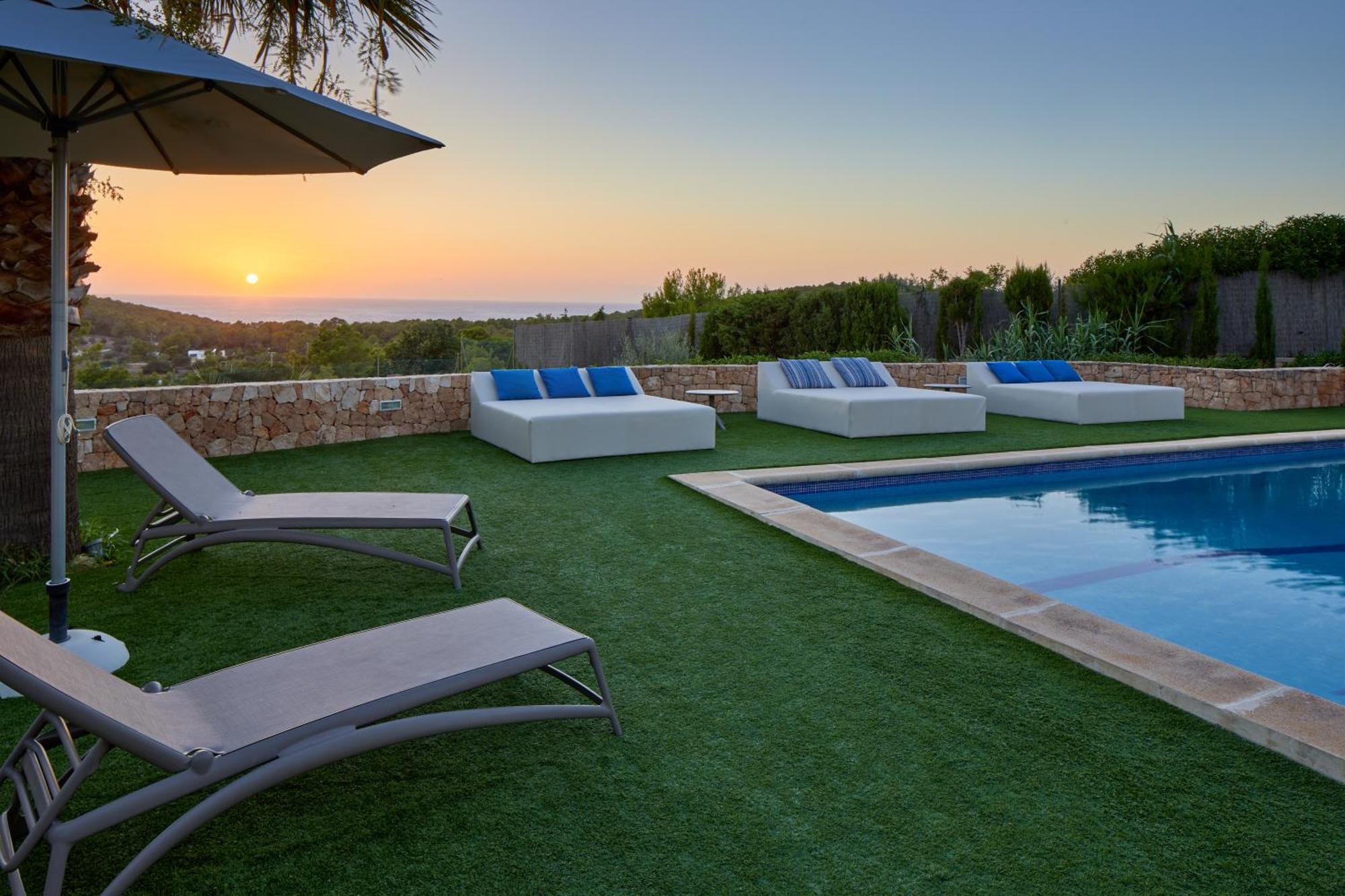 Villa Can Joan I - Fantastic Sunset Views And Family Friendly - Sant Antoni de Portmany Exterior foto